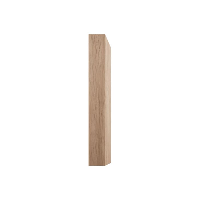 Ekena Millwork 3 3/4"W x 6 1/2"H x 1 1/8"P Americraft Solid Hardwood Stain Grade Smooth Plinth Block with Beveled Edge - Image 14