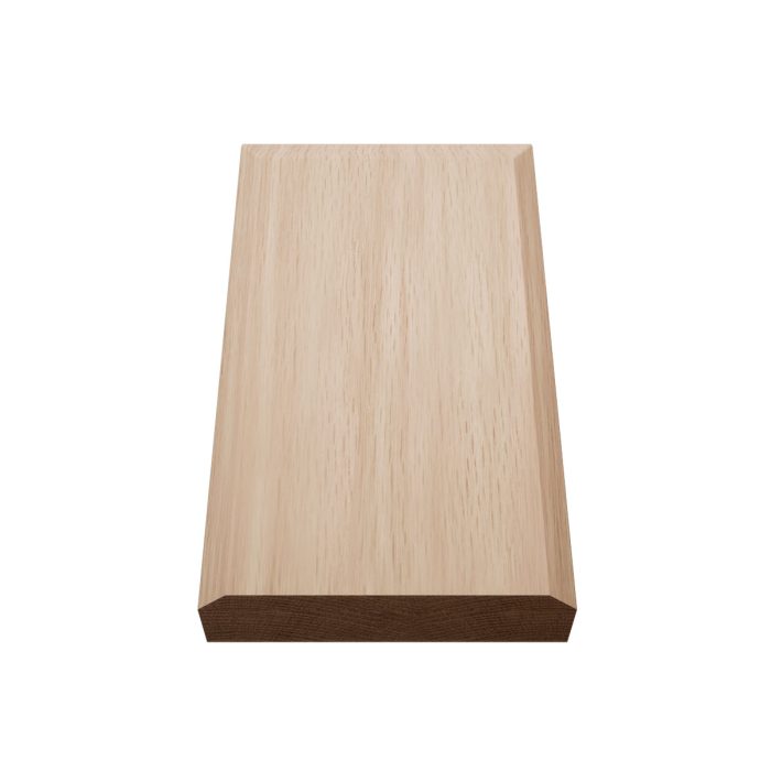 Ekena Millwork 3 3/4"W x 6 1/2"H x 1 1/8"P Americraft Solid Hardwood Stain Grade Smooth Plinth Block with Beveled Edge - Image 16