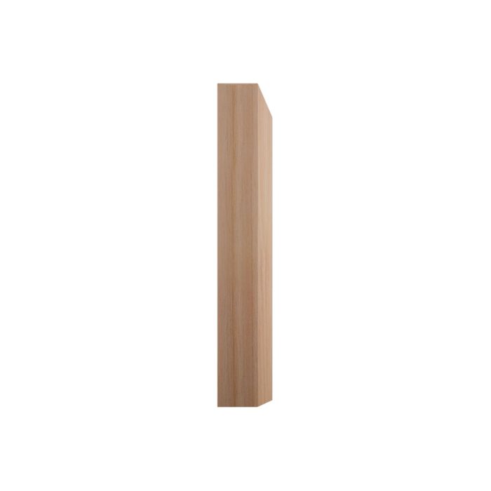 Ekena Millwork 3 3/4"W x 6 1/2"H x 1 1/8"P Americraft Solid Hardwood Stain Grade Smooth Plinth Block with Beveled Edge - Image 44