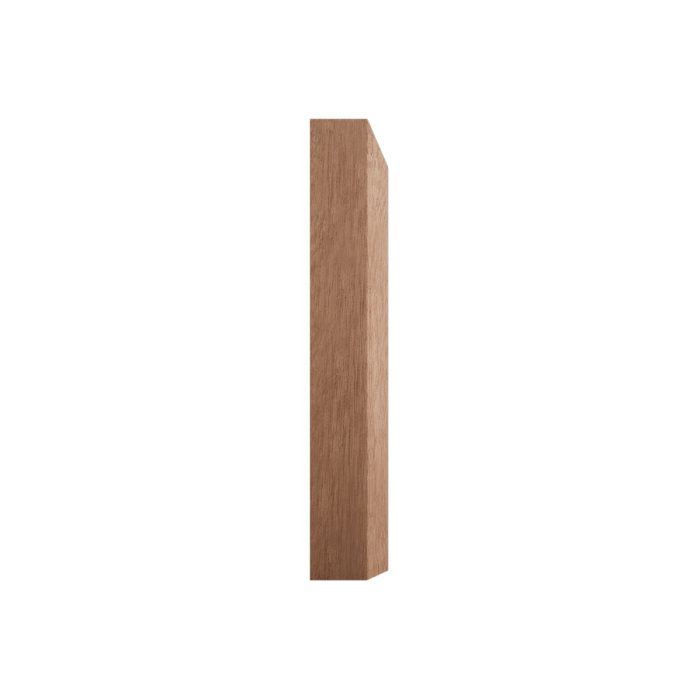 Ekena Millwork 3 3/4"W x 6 1/2"H x 1 1/8"P Americraft Solid Hardwood Stain Grade Smooth Plinth Block with Beveled Edge - Image 54