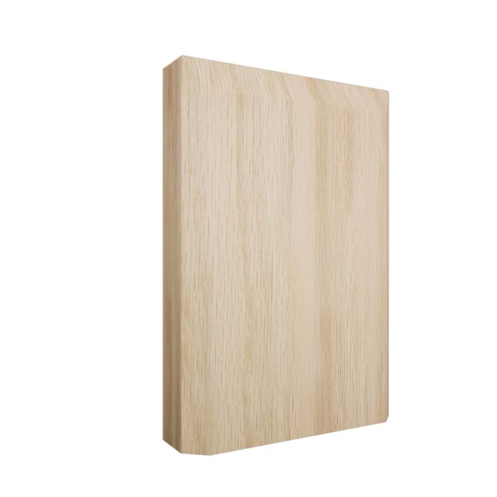 Ekena Millwork 4 1/2"W x 6 1/2"H x 1 1/8"P Americraft Solid Hardwood Stain Grade Smooth Plinth Block with Beveled Edge - Image 23