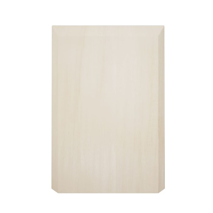 Ekena Millwork 4 1/2"W x 6 1/2"H x 1 1/8"P Americraft Solid Hardwood Stain Grade Smooth Plinth Block with Beveled Edge - Image 82