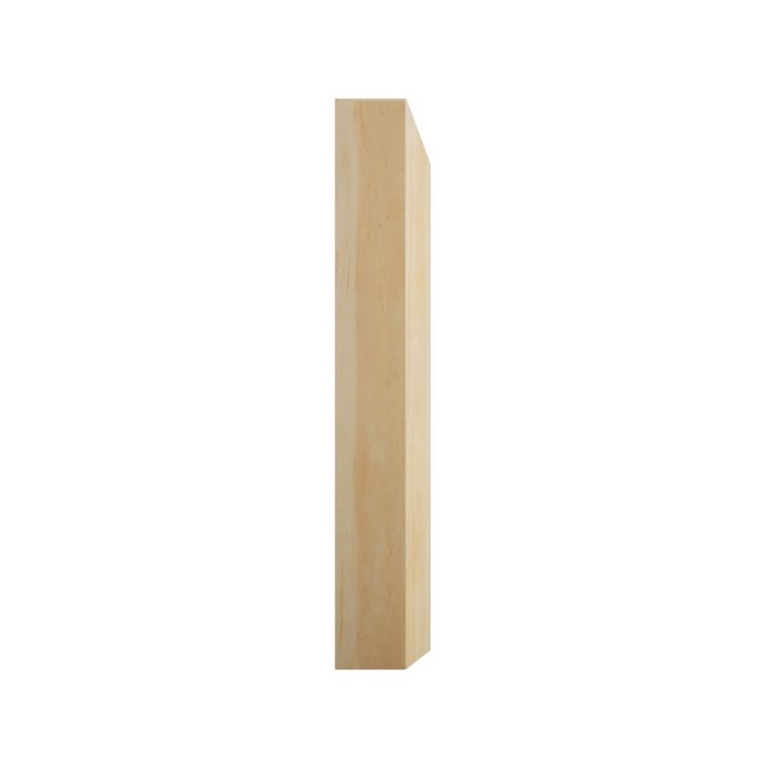 Ekena Millwork 5 1/2"W x 6 1/2"H x 1 1/8"P Americraft Solid Hardwood Stain Grade Smooth Plinth Block with Beveled Edge - Image 72