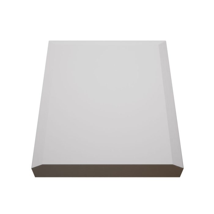 Ekena Millwork 5 1/2"W x 6 1/2"H x 1 1/8"P Americraft Solid Hardwood Stain Grade Smooth Plinth Block with Beveled Edge - Image 102