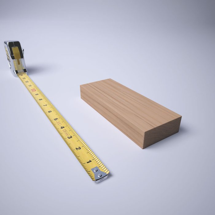 Ekena Millwork 2 1/2"W x 6 1/2"H x 1 1/8"P Americraft Solid Hardwood Stain Grade Smooth Plinth Block with Squared Edge - Image 7