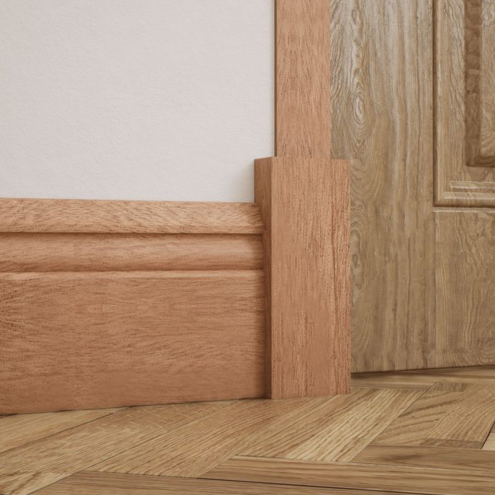 Ekena Millwork 2 1/2"W x 6 1/2"H x 1 1/8"P Americraft Solid Hardwood Stain Grade Smooth Plinth Block with Squared Edge - Image 57