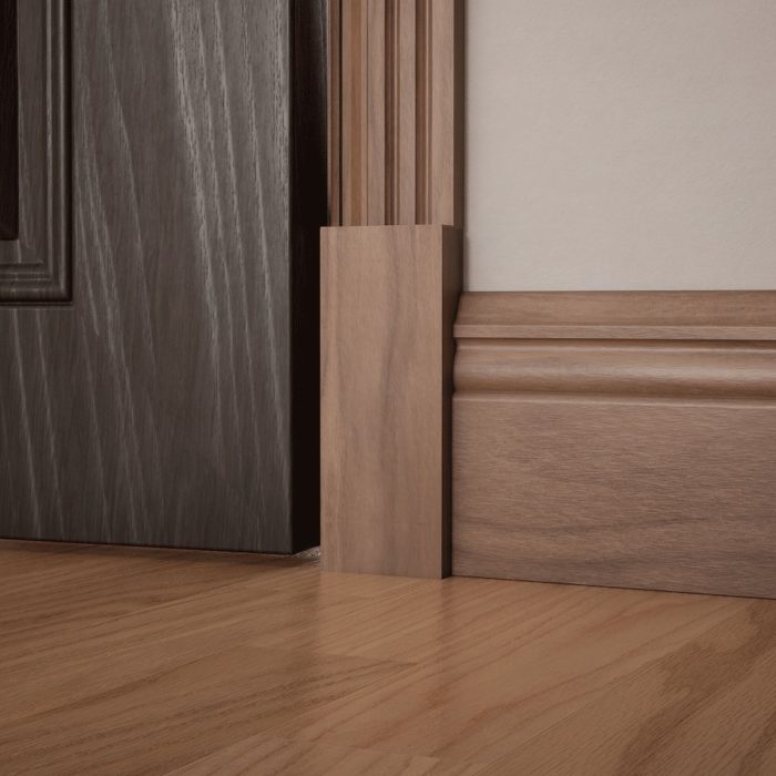 Ekena Millwork 2 1/2"W x 6 1/2"H x 1 1/8"P Americraft Solid Hardwood Stain Grade Smooth Plinth Block with Squared Edge - Image 79