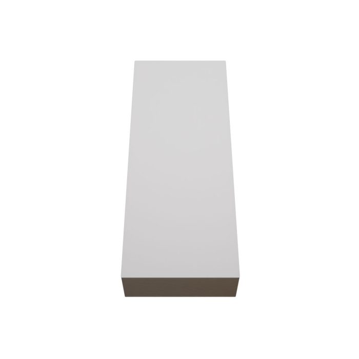 Ekena Millwork 2 1/2"W x 6 1/2"H x 1 1/8"P Americraft Solid Hardwood Stain Grade Smooth Plinth Block with Squared Edge - Image 95