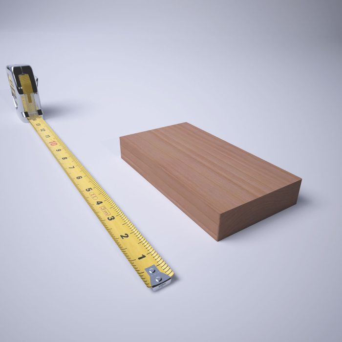 Ekena Millwork 3 1/2"W x 6 1/2"H x 1 1/8"P Americraft Solid Hardwood Stain Grade Smooth Plinth Block with Squared Edge - Image 47