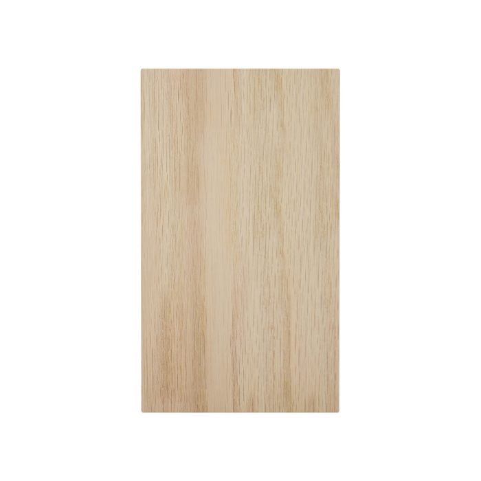 Ekena Millwork 3 3/4"W x 6 1/2"H x 1 1/8"P Americraft Solid Hardwood Stain Grade Smooth Plinth Block with Squared Edge - Image 24