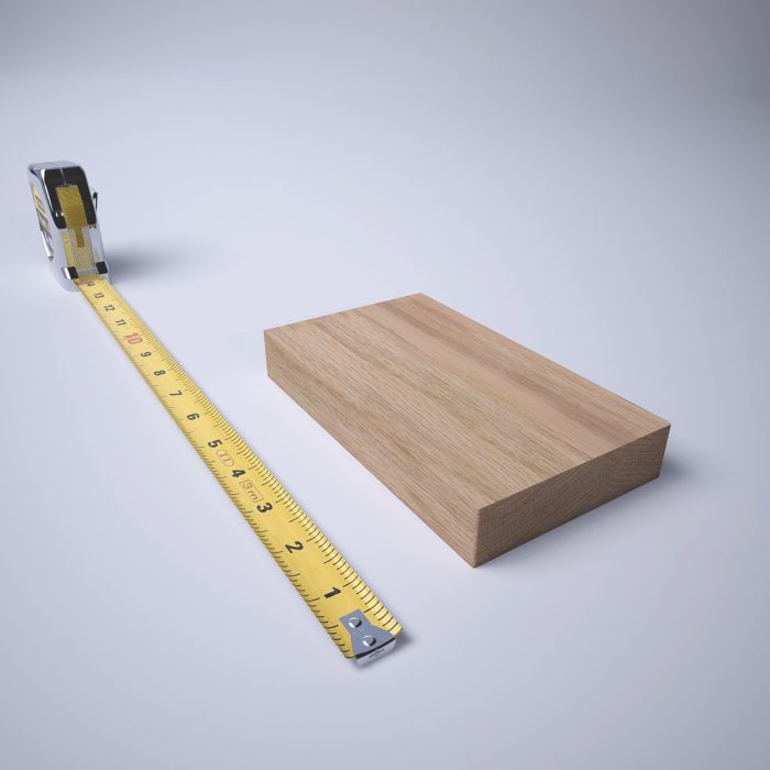 Ekena Millwork 3 3/4"W x 6 1/2"H x 1 1/8"P Americraft Solid Hardwood Stain Grade Smooth Plinth Block with Squared Edge - Image 26