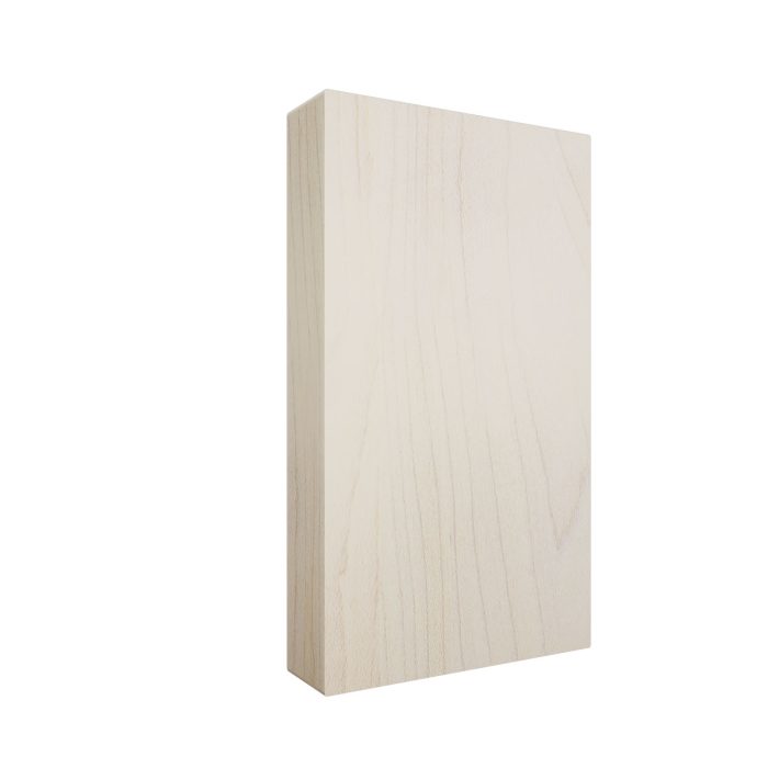 Ekena Millwork 3 3/4"W x 6 1/2"H x 1 1/8"P Americraft Solid Hardwood Stain Grade Smooth Plinth Block with Squared Edge - Image 32