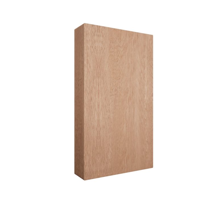 Ekena Millwork 3 3/4"W x 6 1/2"H x 1 1/8"P Americraft Solid Hardwood Stain Grade Smooth Plinth Block with Squared Edge - Image 52