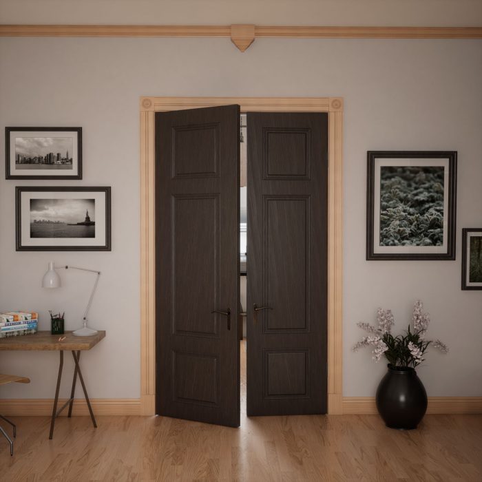 Ekena Millwork 4 1/2"W x 6 1/2"H x 1 1/8"P Americraft Solid Hardwood Stain Grade Smooth Plinth Block with Squared Edge - Image 9