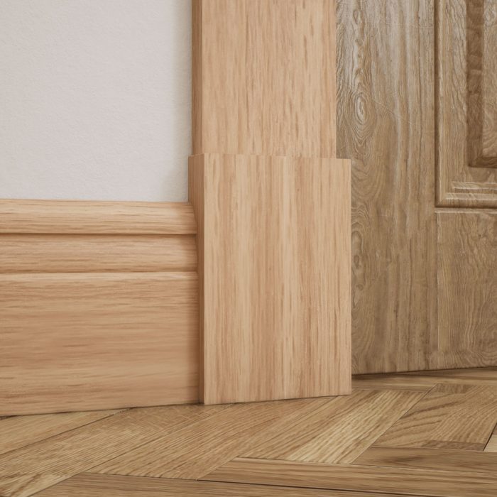 Ekena Millwork 4 1/2"W x 6 1/2"H x 1 1/8"P Americraft Solid Hardwood Stain Grade Smooth Plinth Block with Squared Edge - Image 18