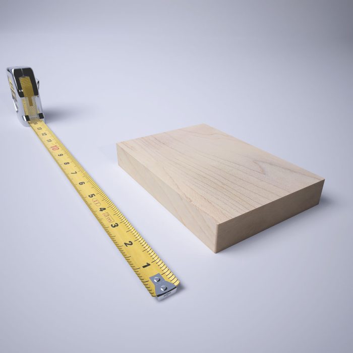 Ekena Millwork 4 1/2"W x 6 1/2"H x 1 1/8"P Americraft Solid Hardwood Stain Grade Smooth Plinth Block with Squared Edge - Image 35