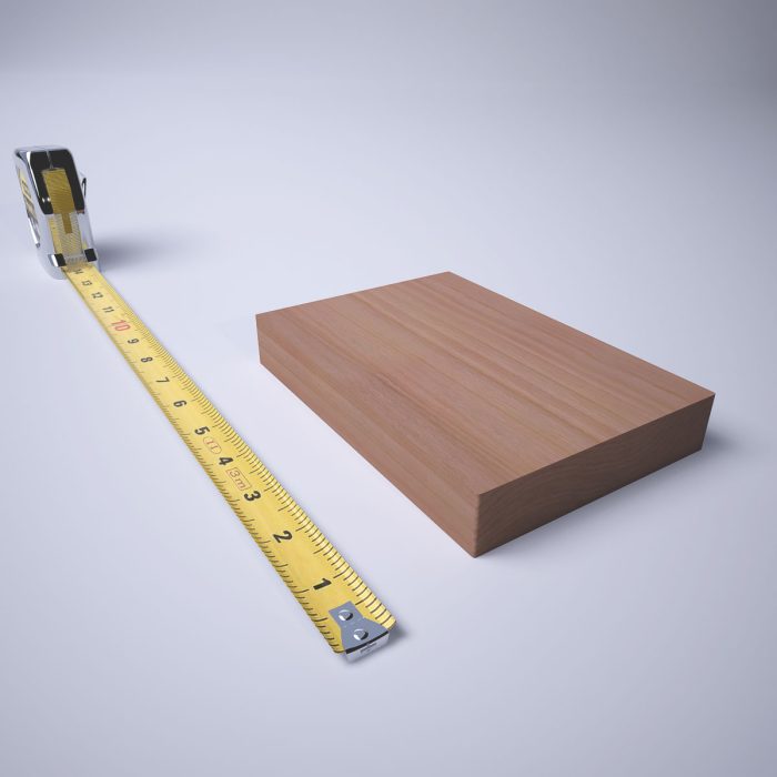 Ekena Millwork 4 1/2"W x 6 1/2"H x 1 1/8"P Americraft Solid Hardwood Stain Grade Smooth Plinth Block with Squared Edge - Image 45