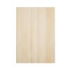Americraft PBSS5 Solid Stain Grade Smooth Plinth Block Squared Edge