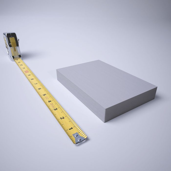 Ekena Millwork 4 1/2"W x 6 1/2"H x 1 1/8"P Americraft Solid Hardwood Stain Grade Smooth Plinth Block with Squared Edge - Image 95
