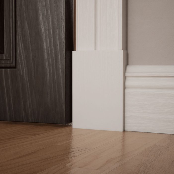 Ekena Millwork 4 1/2"W x 6 1/2"H x 1 1/8"P Americraft Solid Hardwood Stain Grade Smooth Plinth Block with Squared Edge - Image 98