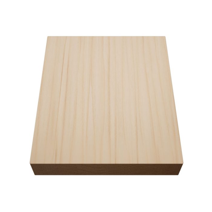 Ekena Millwork 5 1/2″W x 6 1/2″H x 1 1/8″P Americraft Solid Hardwood Stain Grade Smooth Plinth Block with Squared Edge - Image 6
