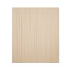 Americraft PBSS6 Solid Stain Grade Smooth Plinth Block Squared Edge