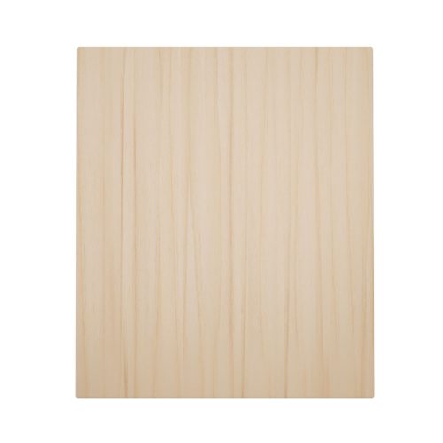 Americraft PBSS6 Solid Stain Grade Smooth Plinth Block Squared Edge