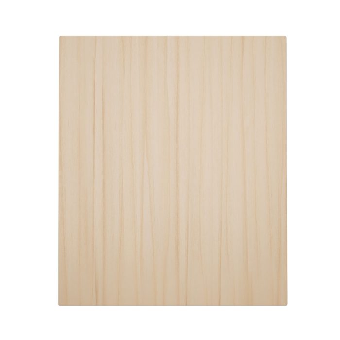 Americraft PBSS6 Solid Stain Grade Smooth Plinth Block Squared Edge