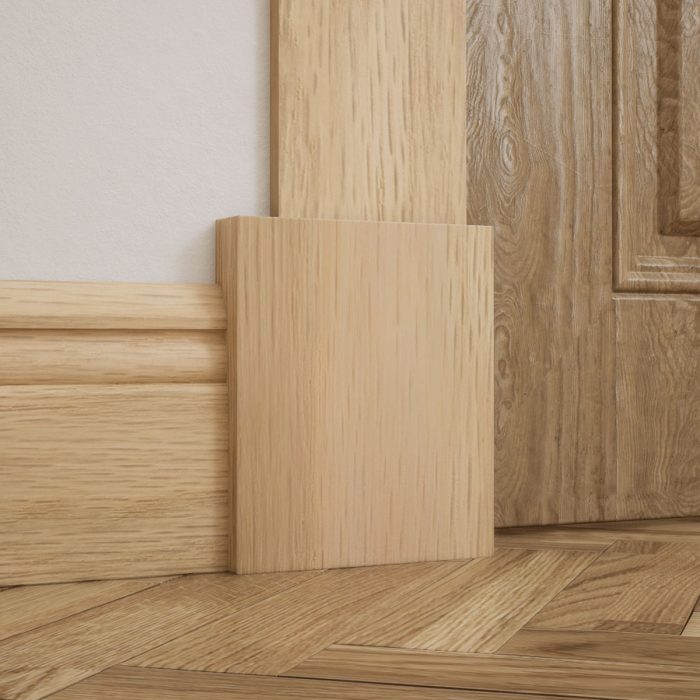 Ekena Millwork 5 1/2″W x 6 1/2″H x 1 1/8″P Americraft Solid Hardwood Stain Grade Smooth Plinth Block with Squared Edge - Image 27