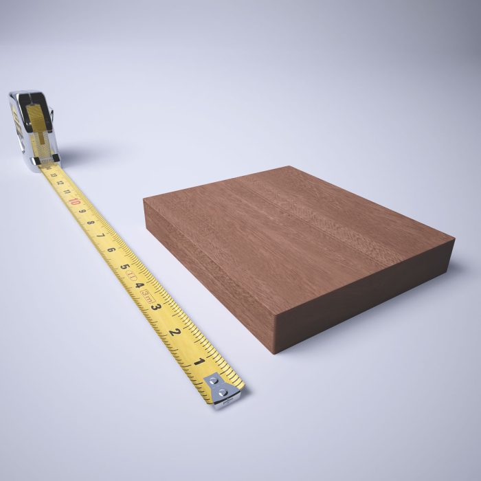 Ekena Millwork 5 1/2″W x 6 1/2″H x 1 1/8″P Americraft Solid Hardwood Stain Grade Smooth Plinth Block with Squared Edge - Image 55