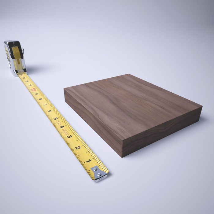 Ekena Millwork 5 1/2″W x 6 1/2″H x 1 1/8″P Americraft Solid Hardwood Stain Grade Smooth Plinth Block with Squared Edge - Image 75