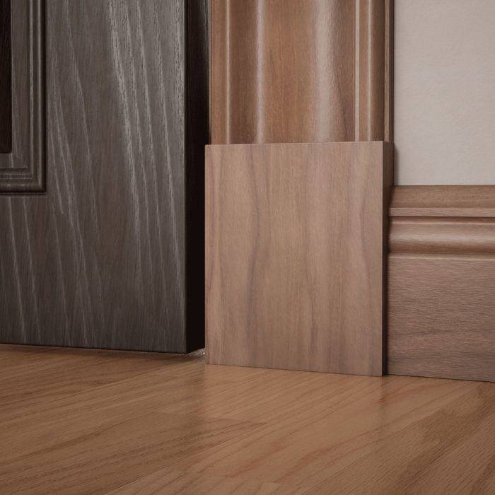 Ekena Millwork 5 1/2″W x 6 1/2″H x 1 1/8″P Americraft Solid Hardwood Stain Grade Smooth Plinth Block with Squared Edge - Image 78