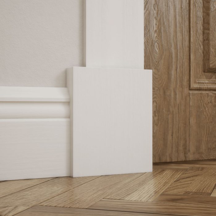 Ekena Millwork 5 1/2″W x 6 1/2″H x 1 1/8″P Americraft Solid Hardwood Stain Grade Smooth Plinth Block with Squared Edge - Image 95