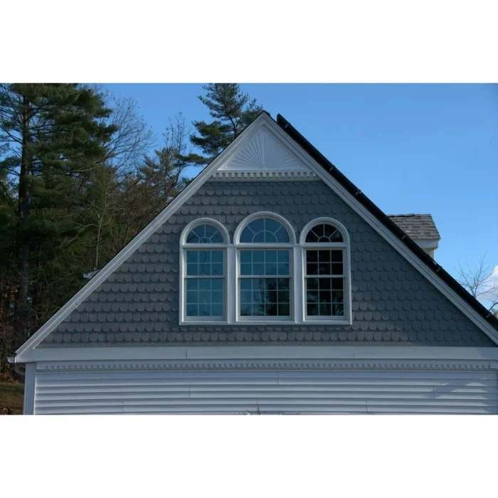 6 13/16"H x 3 1/8"P Square Tooth Dentil Trim, 4' Length, Fade-Resistant Vinyl, (8/pack) - Image 15