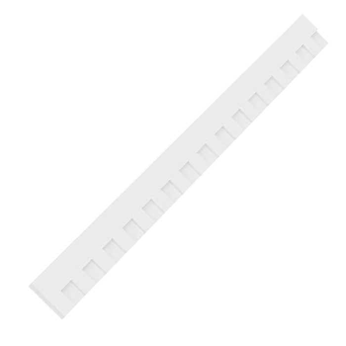 Elizabeth Architectural Grade PVC Dentil Trim w/Backplate