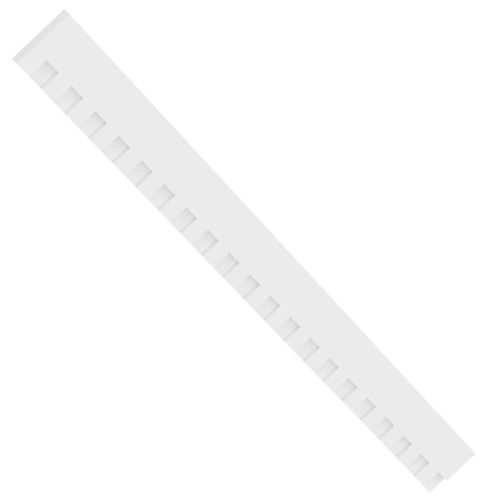 Sanford Signature Urethane Dentil Trim w/Backplate, Primed Tan