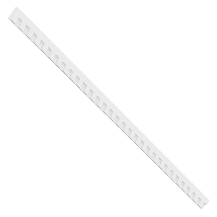 Matthews Signature Urethane Dentil Trim w/Backplate, Primed Tan