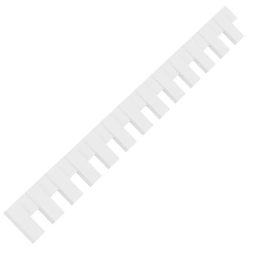 Matthews Signature Urethane Dentil Block Trim, Primed Tan