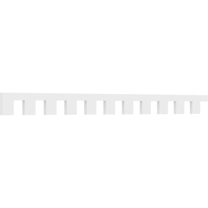Fayetteville Architectural Grade PVC Dentil Trim