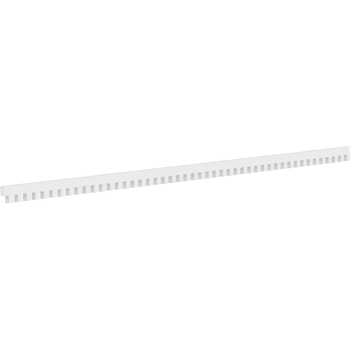 Elizabeth Signature Urethane Dentil Trim, Primed Tan - Image 2