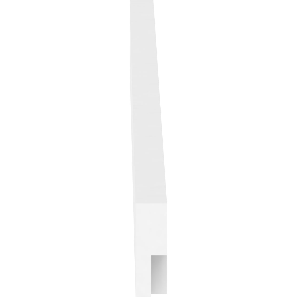 Elizabeth Signature Urethane Dentil Trim w/Backplate, Primed Tan - Image 5
