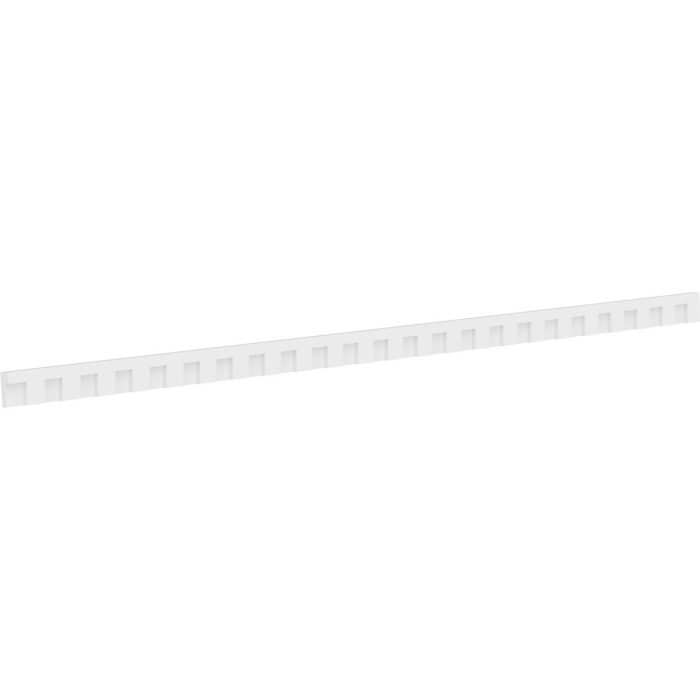 Fayetteville Signature Urethane Dentil Trim w/Backplate, Primed Tan - Image 2