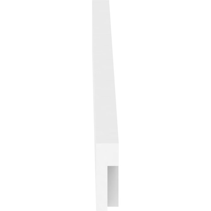 Fayetteville Signature Urethane Dentil Trim w/Backplate, Primed Tan - Image 5