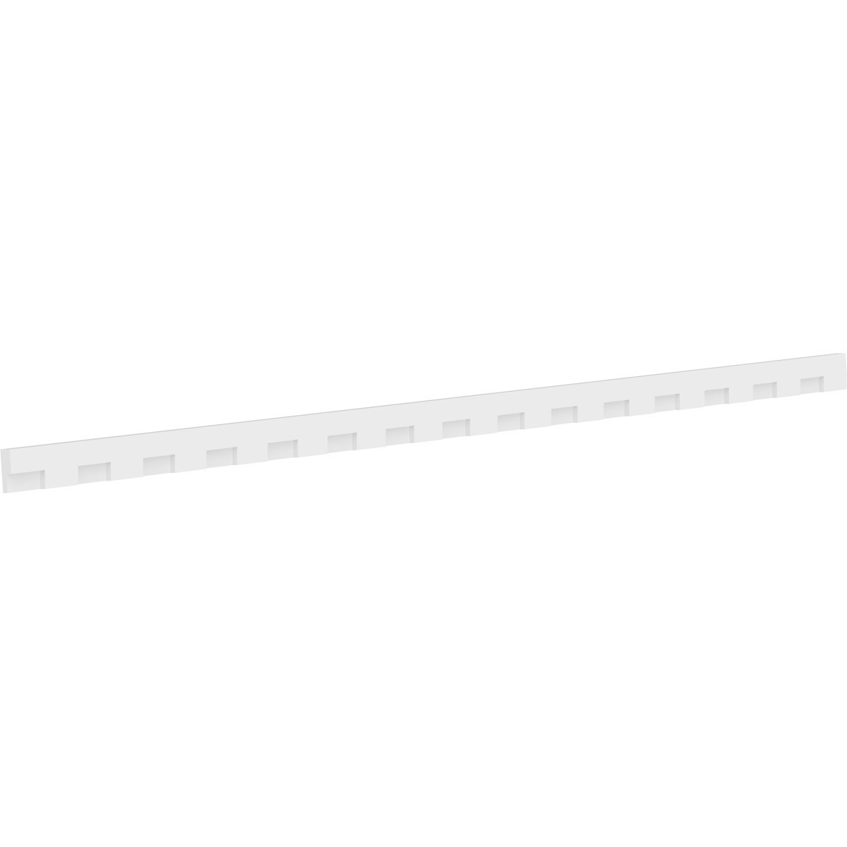 Monroe Signature Urethane Dentil Trim w/Backplate, Primed Tan - Image 2