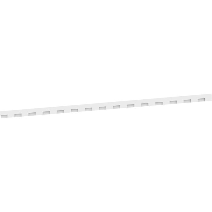 Monroe Signature Urethane Dentil Trim w/Backplate, Primed Tan - Image 4