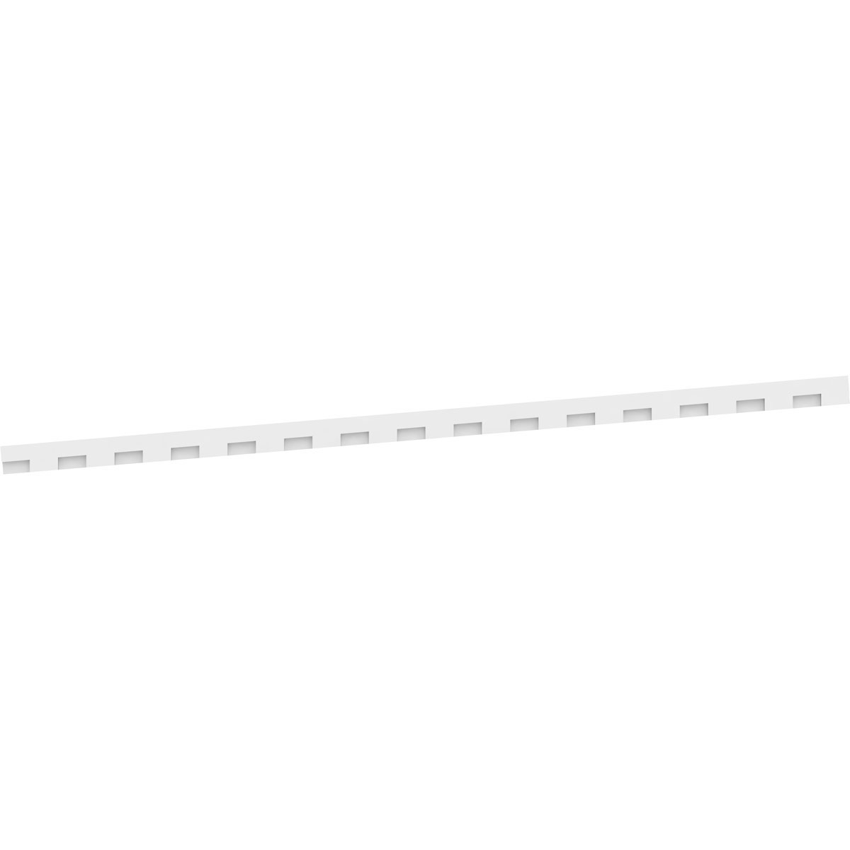 Monroe Signature Urethane Dentil Trim w/Backplate, Primed Tan - Image 4