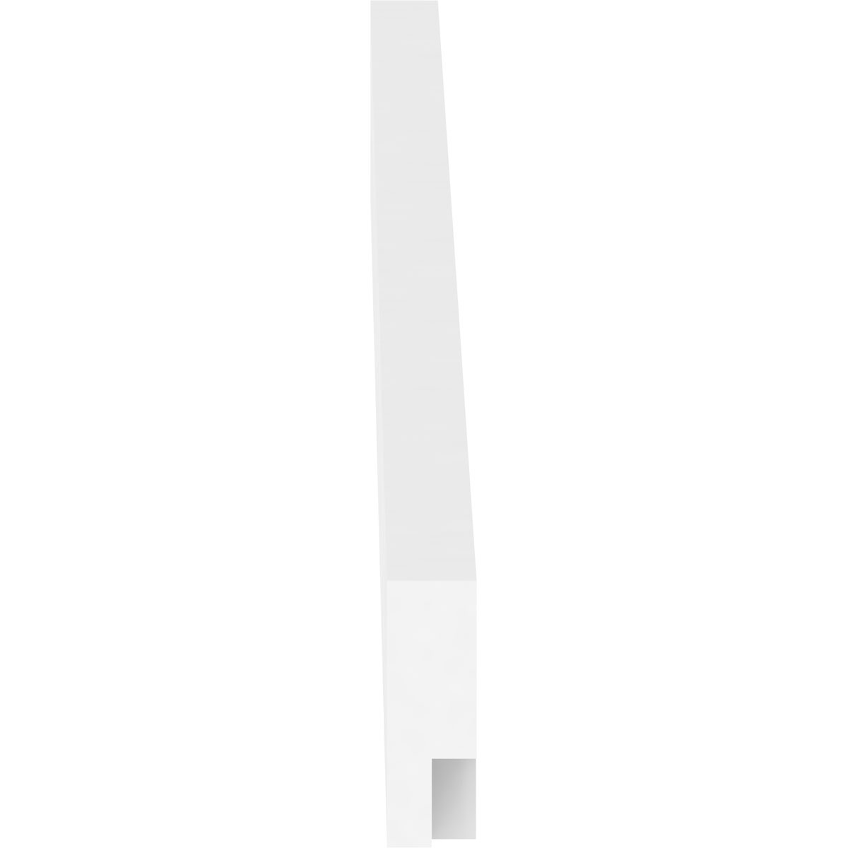 Sanford Signature Urethane Dentil Trim w/Backplate, Primed Tan - Image 5