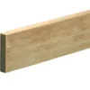 Fypon 3 1/2W x 8 1/2D x 18'L Flat Trim Moulding Timber Texture