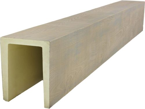Ekena Heritage Timber Rustic Sawn Faux Wood Beam, 3-Sided (U-Beam) - Image 7