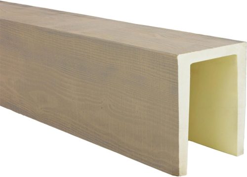 Ekena Heritage Timber Rustic Sawn Faux Wood Beam, 3-Sided (U-Beam) - Image 5